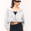 Mini-Skort mit Spitzenbesatz