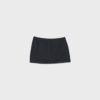 Mini-Skort mit Spitzenbesatz