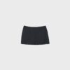 Mini-Skort mit Spitzenbesatz