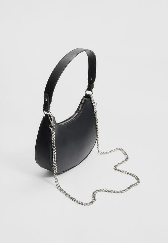 Moon-Umhängetasche mit Kette