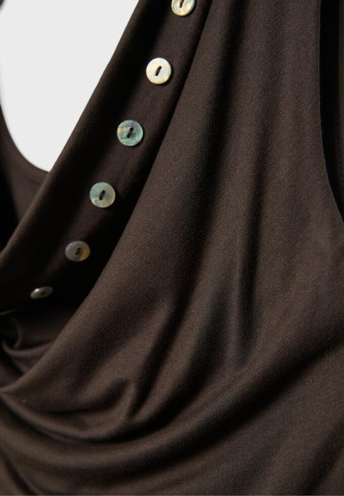 Multifunktionales Kleid mit Knöpfen Multifunktionales Kleid mit Knöpfen