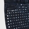Nieten-Jeansrock Nieten-Jeansrock