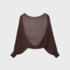 Offener Strickcardigan