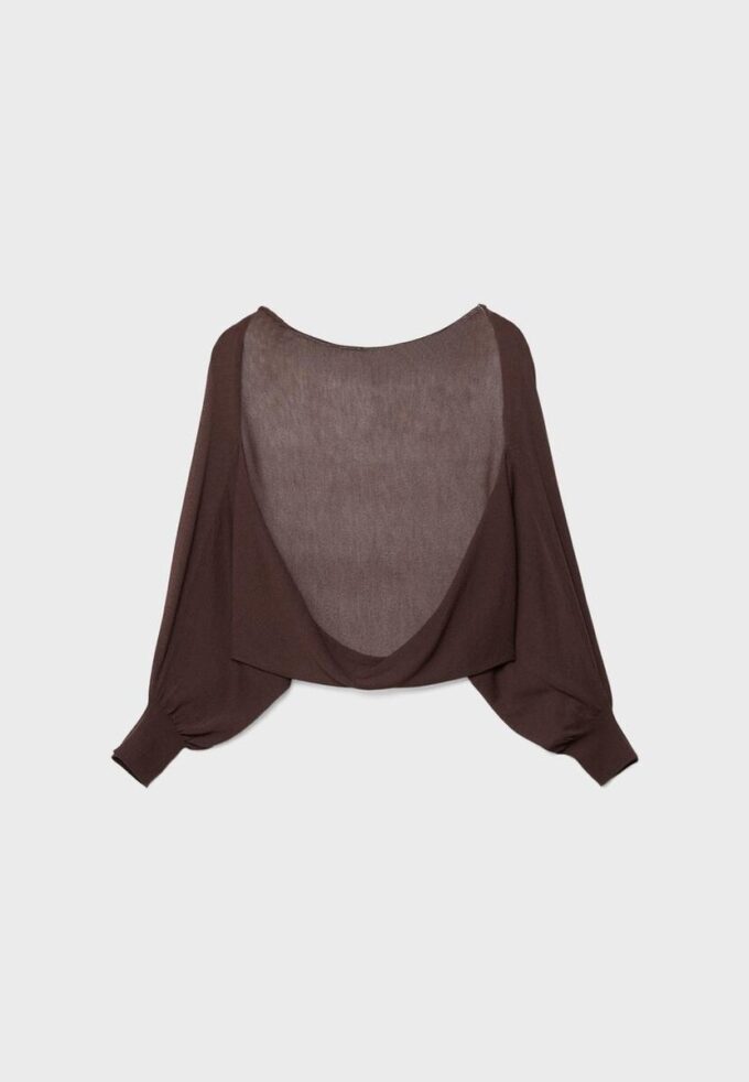 Offener Strickcardigan