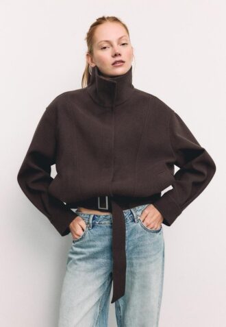 Oversize-Bomberjacke mit Soft Touch-Gefühl