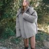 Oversize-Steppjacke mit Kapuze Oversize-Steppjacke mit Kapuze