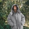 Oversize-Steppjacke mit Kapuze Oversize-Steppjacke mit Kapuze