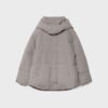 Oversize-Steppjacke mit Kapuze Oversize-Steppjacke mit Kapuze