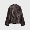 Oversize-Trenchcoat aus 100 % Leder Oversize-Trenchcoat aus 100 % Leder