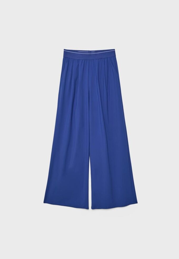 Palazzo-Jogginghose mit elastischem Bund und Soft Touch-Gefühl Palazzo-Jogginghose mit elastischem Bund und Soft Touch-Gefühl