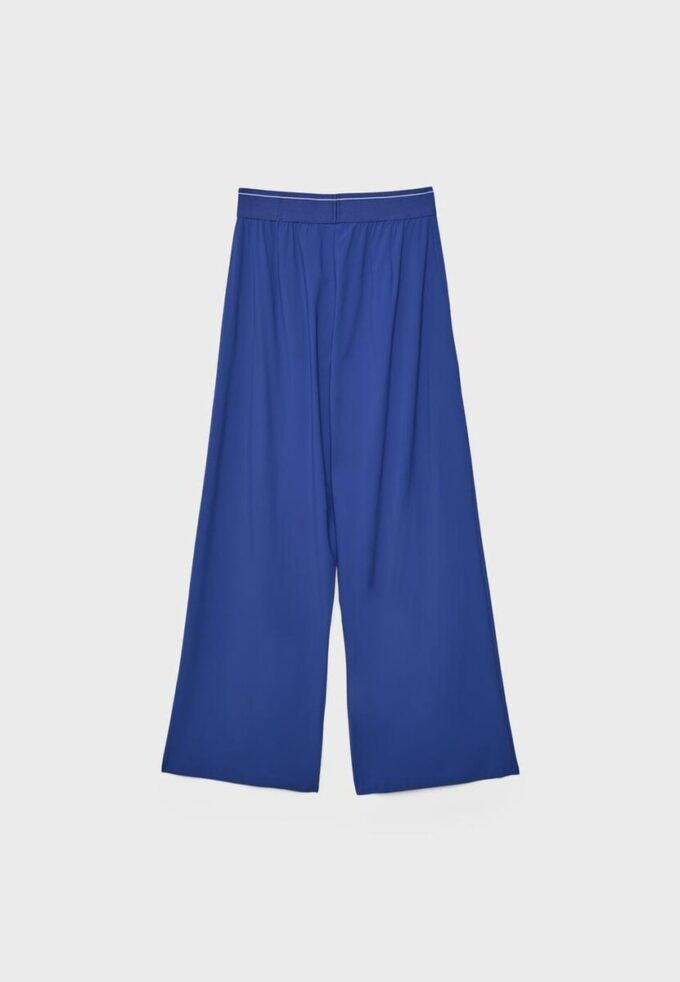 Palazzo-Jogginghose mit elastischem Bund und Soft Touch-Gefühl Palazzo-Jogginghose mit elastischem Bund und Soft Touch-Gefühl