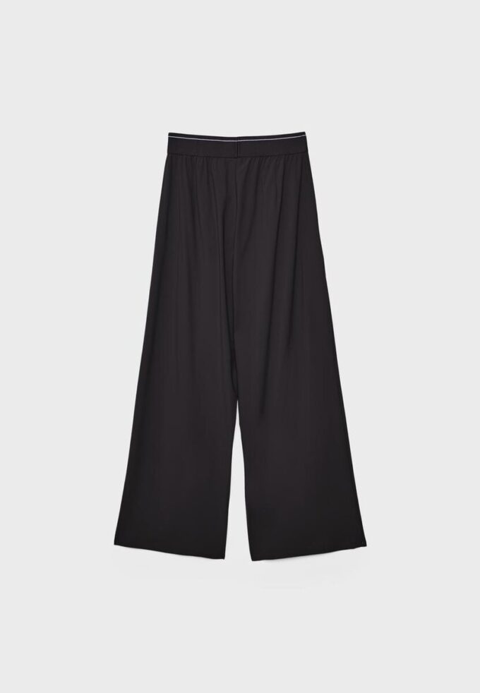 Palazzo-Jogginghose mit elastischem Bund und Soft Touch-Gefühl Palazzo-Jogginghose mit elastischem Bund und Soft Touch-Gefühl