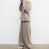 Plüsch-Jogging-Hose im Ballon-Stil Plüsch-Jogging-Hose im Ballon-Stil