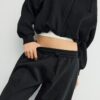 Plüsch-Jogging-Hose im Ballon-Stil Plüsch-Jogging-Hose im Ballon-Stil
