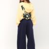 Plüsch-Jogging-Hose im Ballon-Stil Plüsch-Jogging-Hose im Ballon-Stil