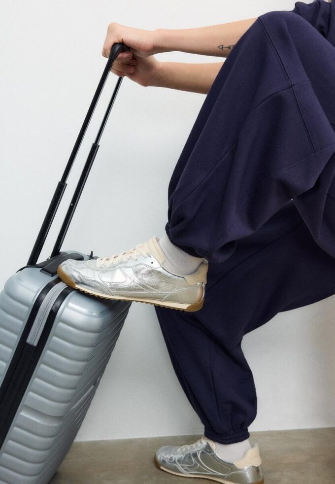 Plüsch-Jogging-Hose im Ballon-Stil Plüsch-Jogging-Hose im Ballon-Stil