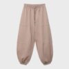 Plüsch-Jogging-Hose im Ballon-Stil Plüsch-Jogging-Hose im Ballon-Stil