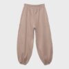 Plüsch-Jogging-Hose im Ballon-Stil Plüsch-Jogging-Hose im Ballon-Stil