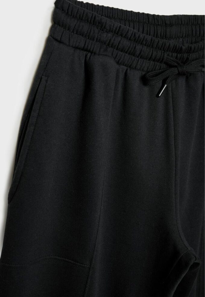 Plüsch-Jogging-Hose im Ballon-Stil Plüsch-Jogging-Hose im Ballon-Stil