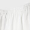 Popeline-Hose mit weitem Schnitt