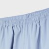 Popeline-Hose mit weitem Schnitt