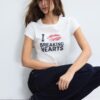 Positions-T-Shirt mit kurzen Ärmeln