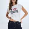 Positions-T-Shirt mit kurzen Ärmeln