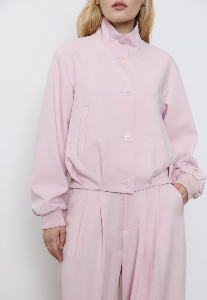 Puffjacke mit Stehkragen Puffjacke mit Stehkragen