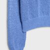 Pullover aus Mesh-Strick mit U-Boot-Ausschnitt Pullover aus Mesh-Strick mit U-Boot-Ausschnitt