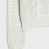 Pullover aus Mesh-Strick mit U-Boot-Ausschnitt Pullover aus Mesh-Strick mit U-Boot-Ausschnitt