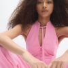 Qipao-Halter-Oberteil mit Knöpfen Qipao-Halter-Oberteil mit Knöpfen