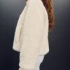 Reißverschlussjacke mit Kunstfellfutter Reißverschlussjacke mit Kunstfellfutter