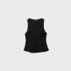 Ärmelloses Peplum-Oberteil Ärmelloses Peplum-Oberteil