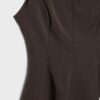 Ärmelloses Peplum-Oberteil Ärmelloses Peplum-Oberteil