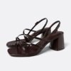 Sandalen mit Blockabsatz