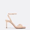 Sandalen mit Mesh-Stilettoabsatz Sandalen mit Mesh-Stilettoabsatz