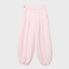 Sarouel-Hose mit Abnähern und Schnalle Sarouel-Hose mit Abnähern und Schnalle