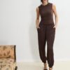 Satin-Halter-Jumpsuit Satin-Halter-Jumpsuit
