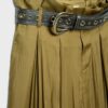 Satin-Sarouel-Hose mit Gürtel Satin-Sarouel-Hose mit Gürtel