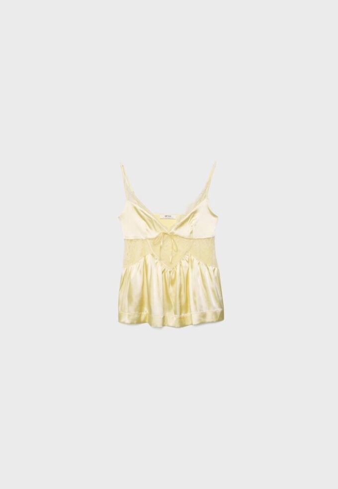 Satin-Träger-Oberteil Satin-Träger-Oberteil
