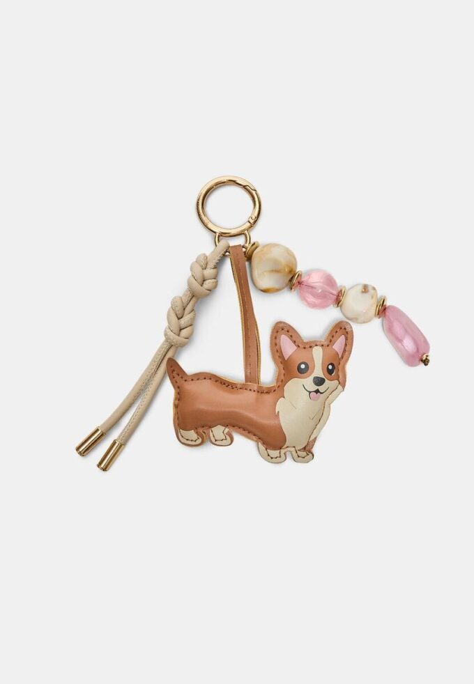 Schlüsselanhänger mit Corgi-Anhänger