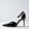 Schuhe mit Lederabsatz