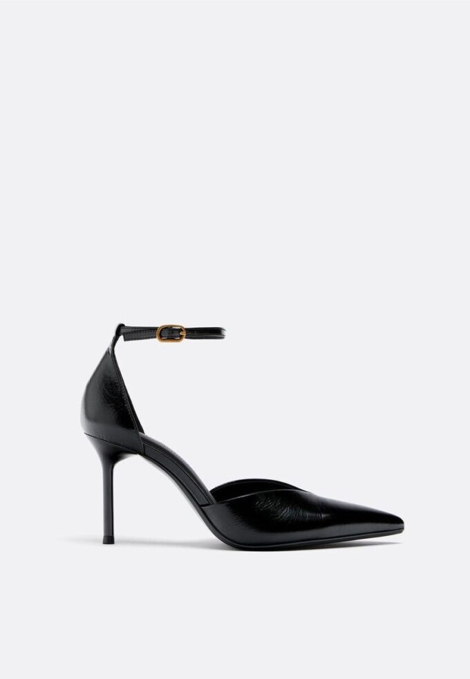 Schuhe mit Lederabsatz