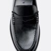 Schwarze Loafer in Lederoptik Schwarze Loafer in Lederoptik