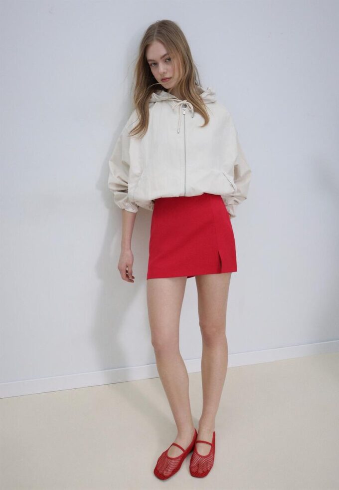 Skort mit Seitenschlitz Skort mit Seitenschlitz