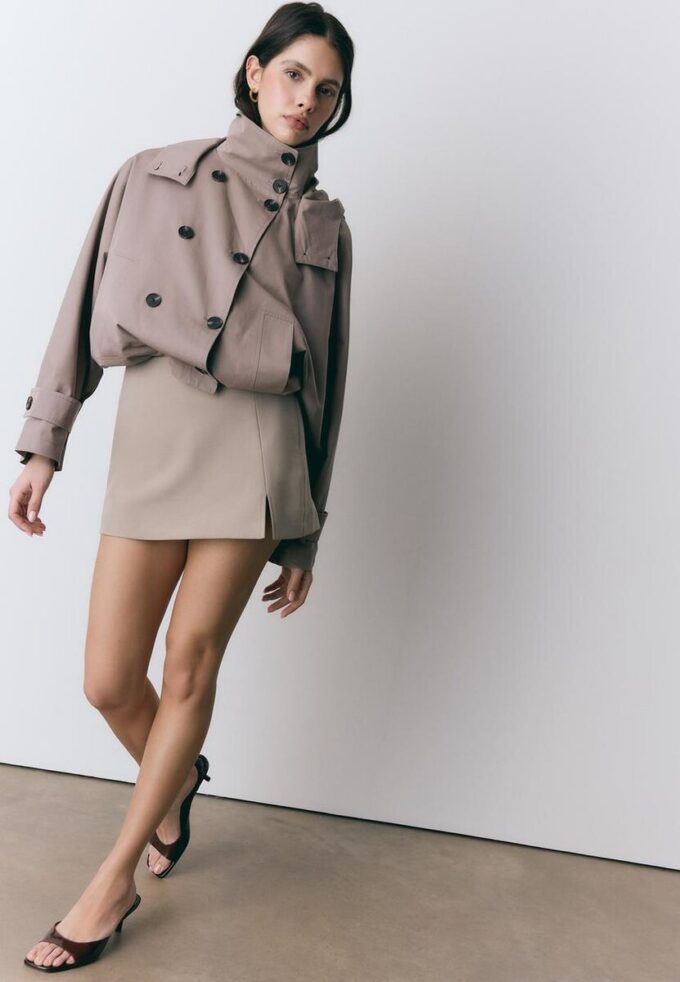 Skort mit Seitenschlitz Skort mit Seitenschlitz