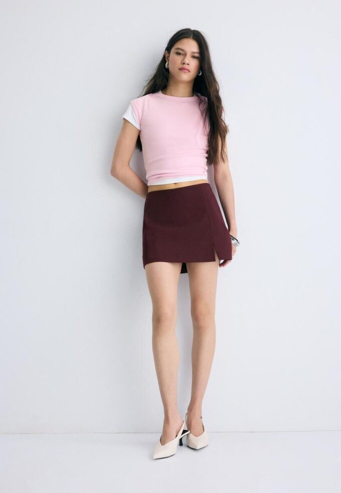 Skort mit Seitenschlitz Skort mit Seitenschlitz