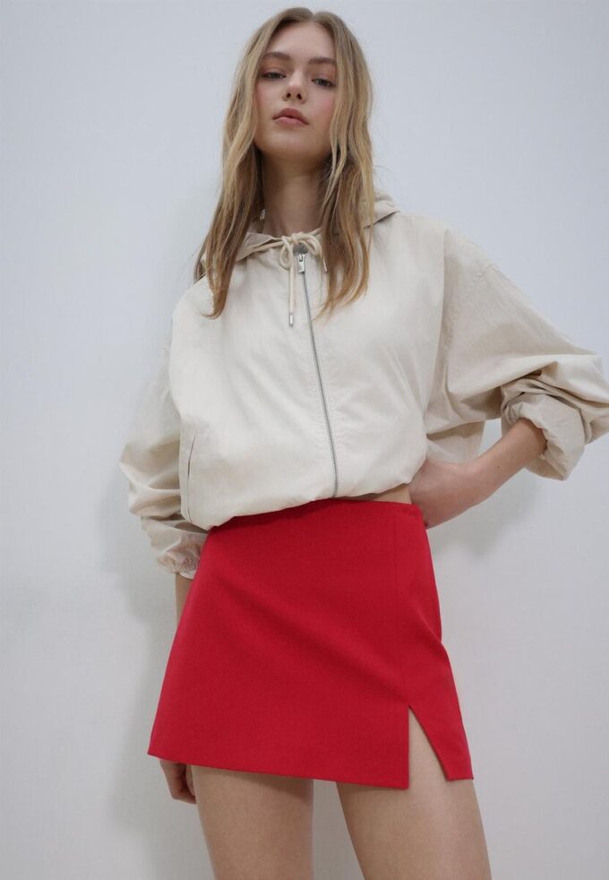 Skort mit Seitenschlitz Skort mit Seitenschlitz