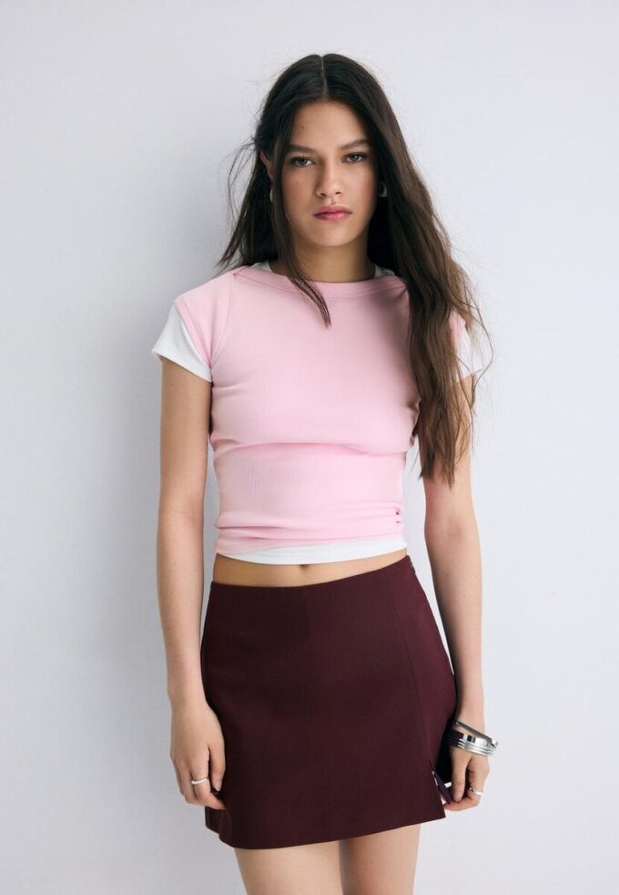 Skort mit Seitenschlitz Skort mit Seitenschlitz