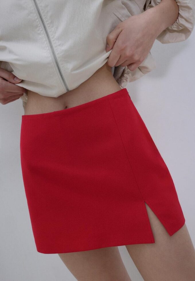 Skort mit Seitenschlitz Skort mit Seitenschlitz